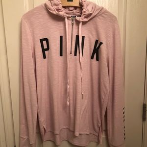 Victoria’s Secret Pink halfzip sweatshirt